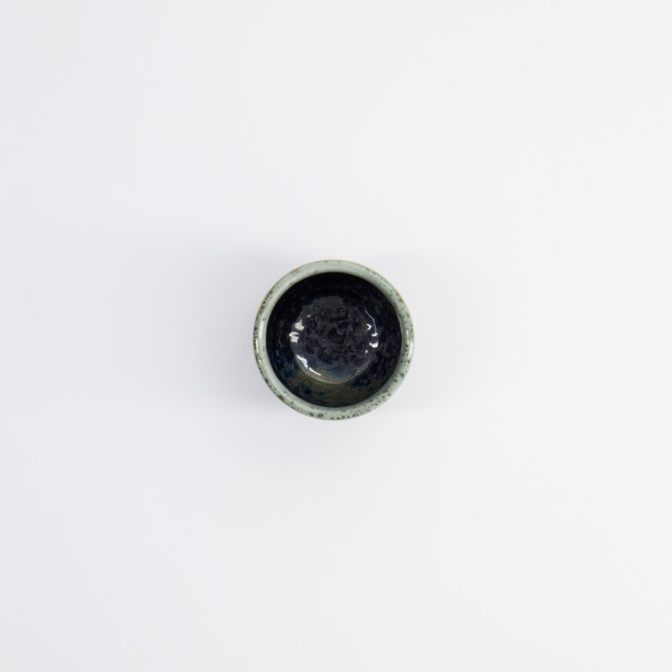 Choko, Tasse für Sake - Blau/Weiß