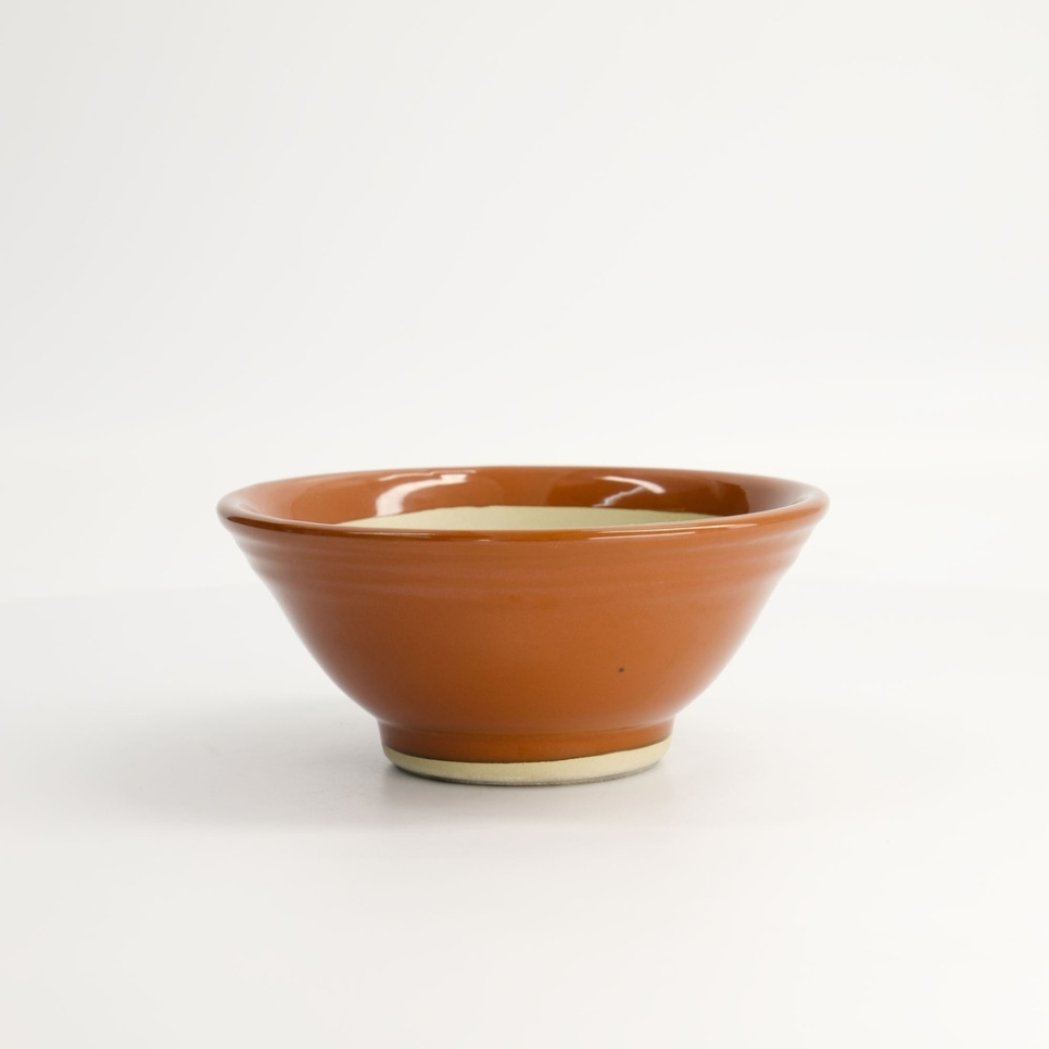 Japanischer Mörser, Suribachi, Braun 15,5 cm