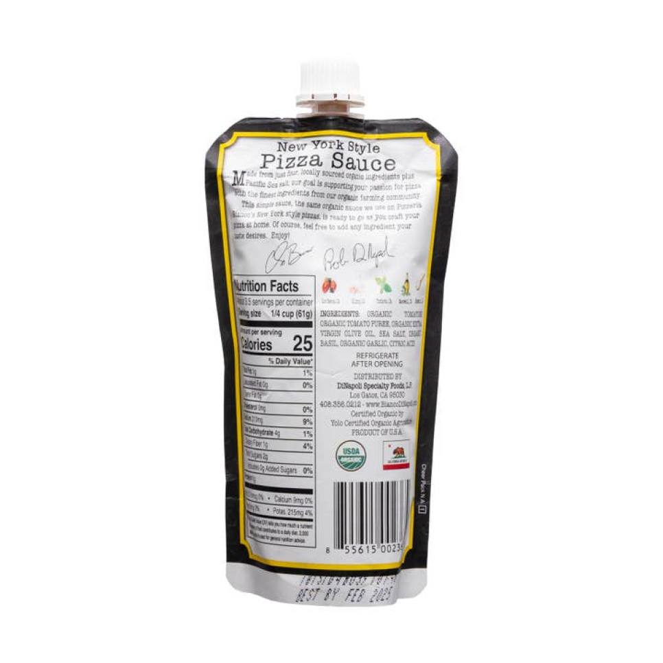 Pizzasauce nach New Yorker Art, 227 g - Bianco DiNapoli