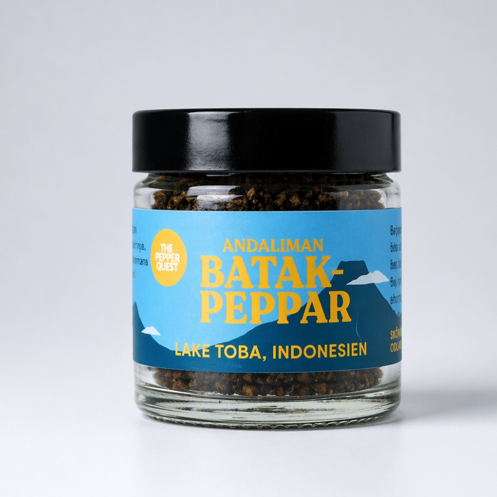 Pfeffer, Andaliman, Batak, 15 g - The Pepper Quest in der Gruppe Kochen / Gewürze & Aromen / Pfeffer bei The Kitchen Lab (2257-34932)