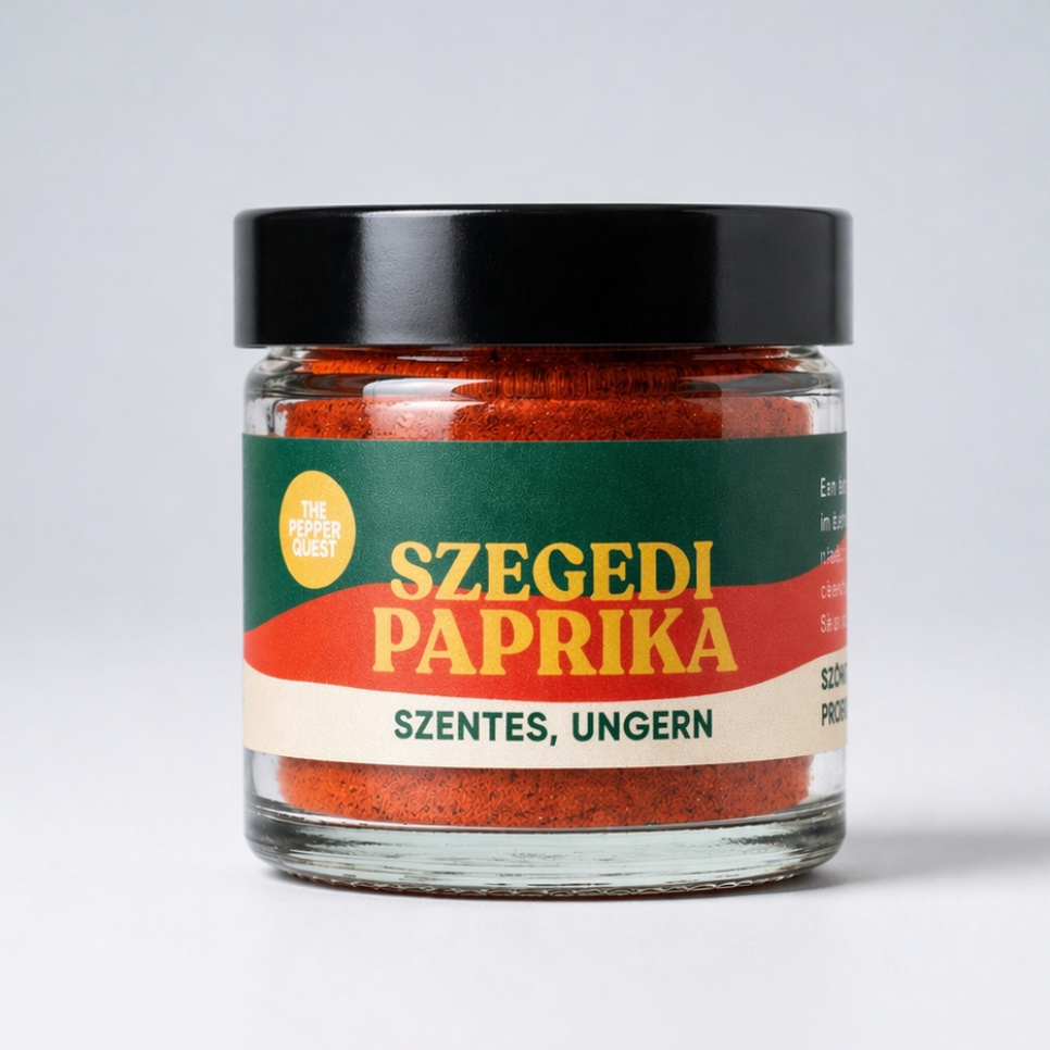 Paprikapulver, Szegedi, 40 g - The Pepper Quest in der Gruppe Kochen / Gewürze & Aromen / Gewürze bei The Kitchen Lab (2257-34934)