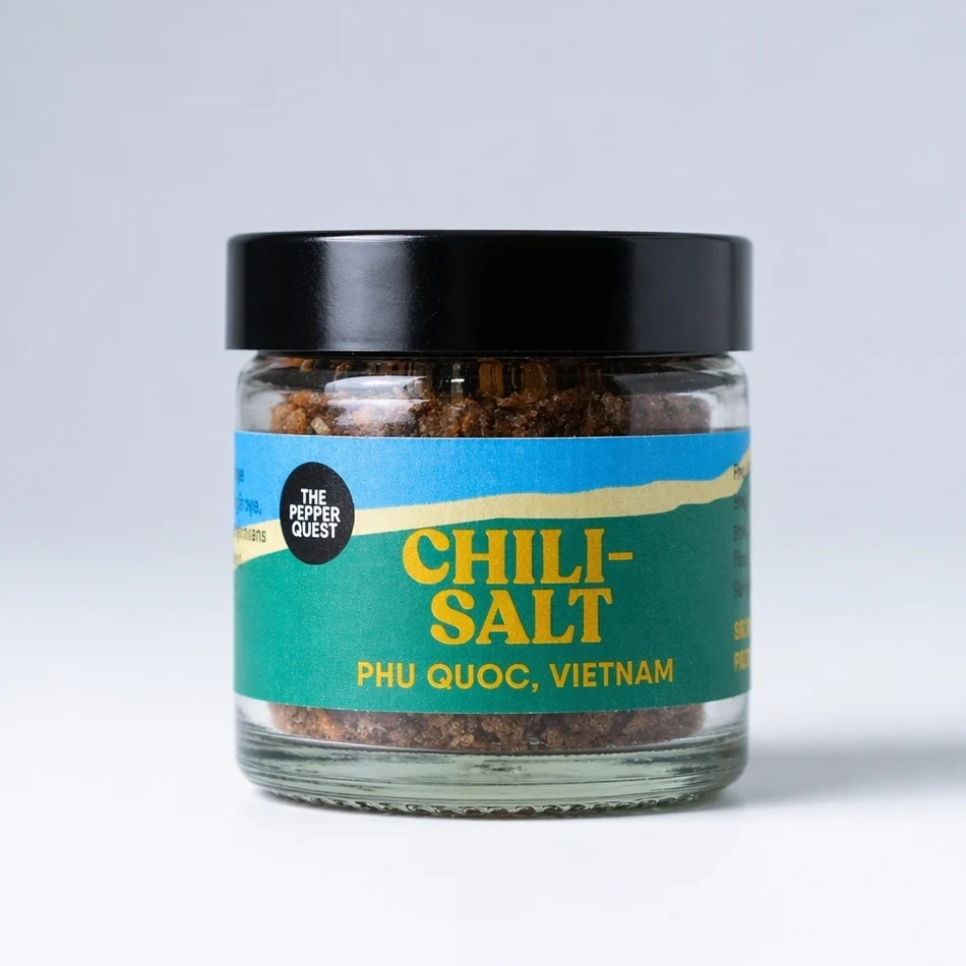 Chilisalz, Phu Quoc, 40 g - The Pepper Quest in der Gruppe Kochen / Gewürze & Aromen / Gewürze bei The Kitchen Lab (2257-36654)
