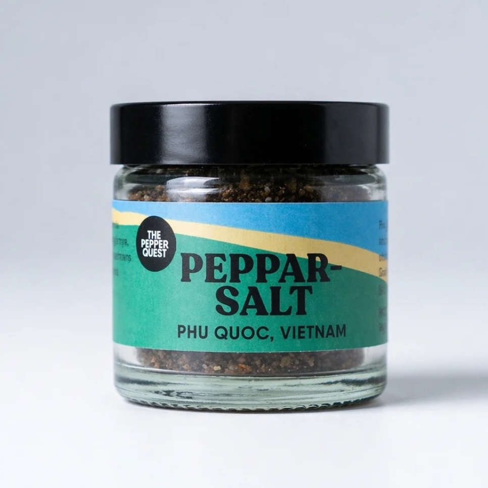 Pfeffersalz, Phu Quoc, 50 g - The Pepper Quest in der Gruppe Kochen / Gewürze & Aromen / Gewürze bei The Kitchen Lab (2257-36655)