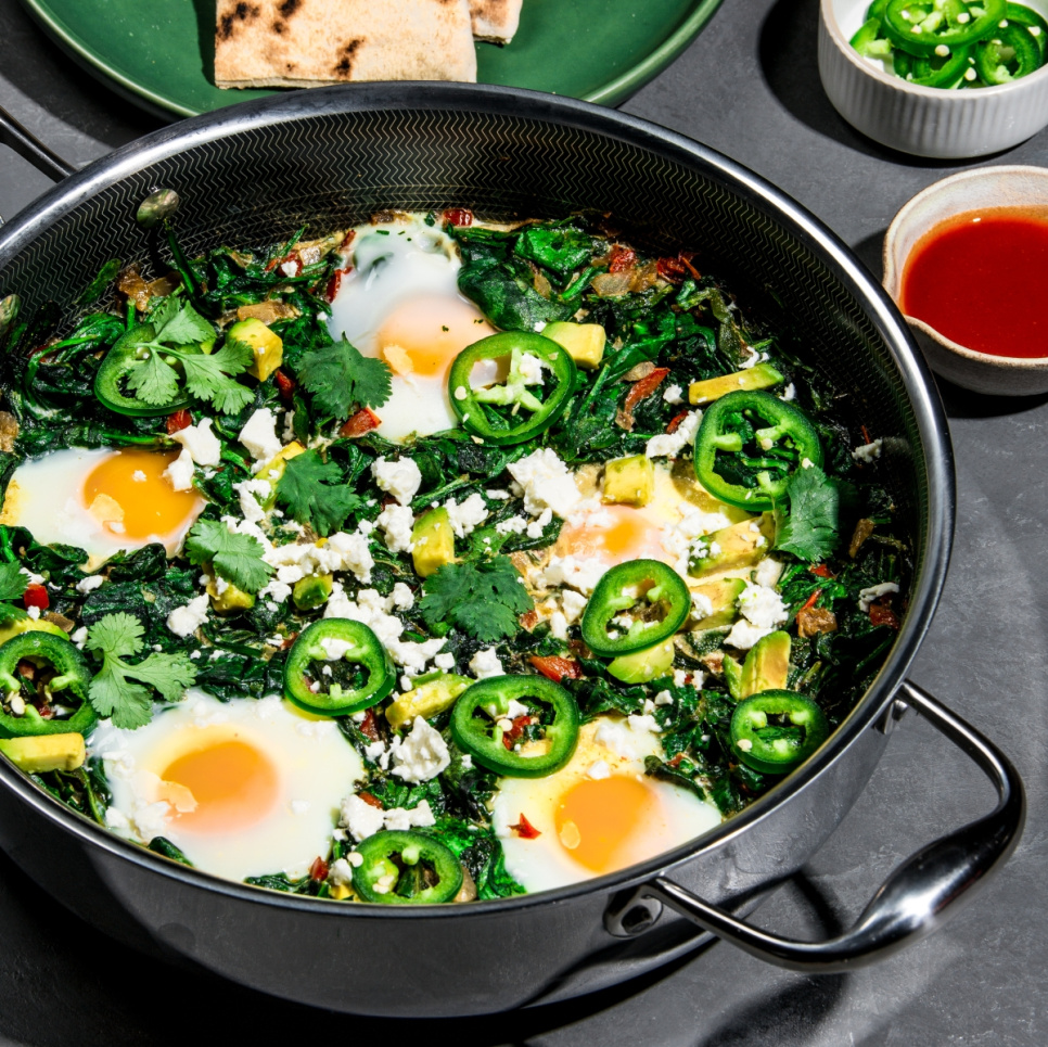 Topf mit Glasdeckel, antihaftbeschichtet, 6,6 L - Hexclad