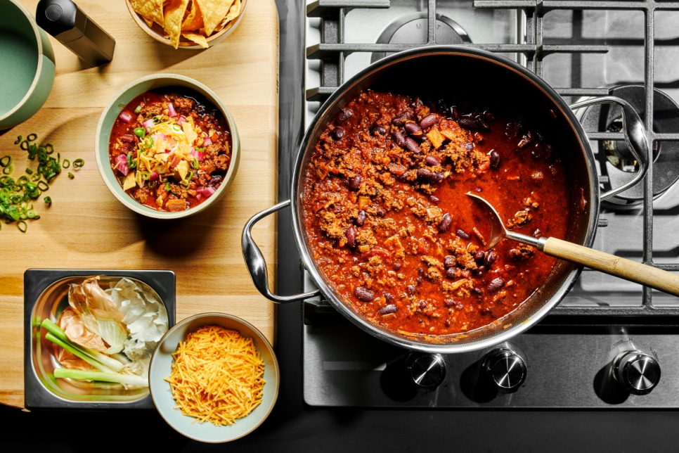 Kochtopf mit Glasdeckel, antihaftbeschichtet, 1,9 L - Hexclad