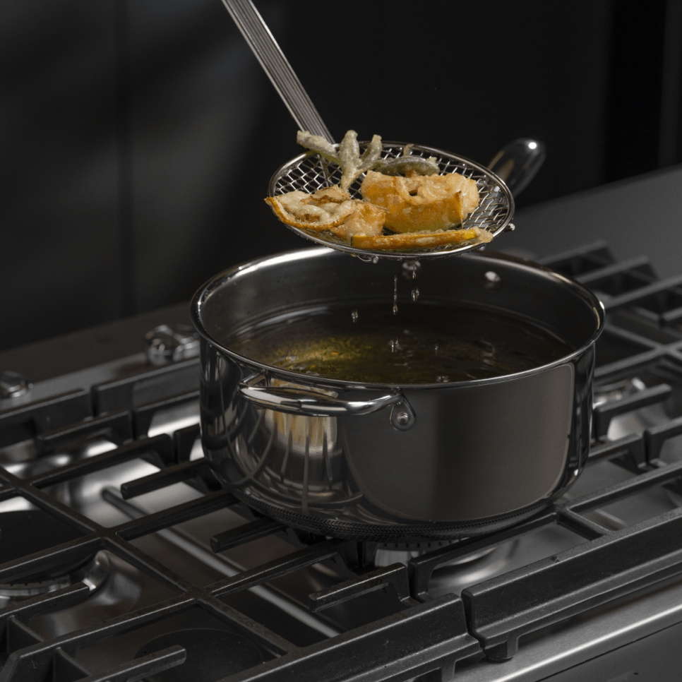 Kochtopf mit Glasdeckel, antihaftbeschichtet, 4,7 L - Hexclad