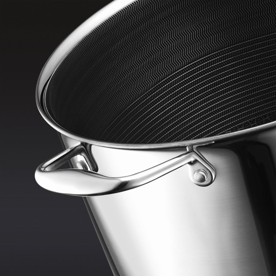 Topf mit Glasdeckel, antihaftbeschichtet, 9,5 L - Hexclad