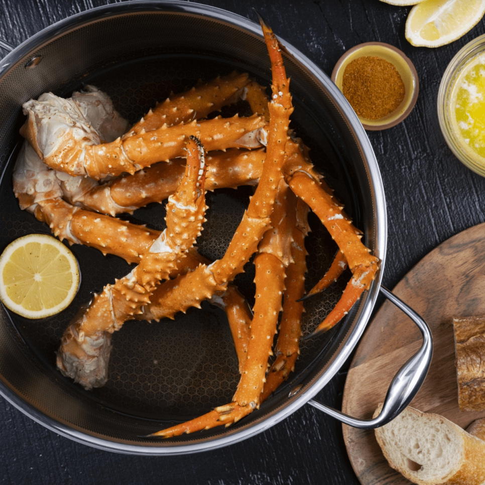 Topf mit Glasdeckel, antihaftbeschichtet, 9,5 L - Hexclad