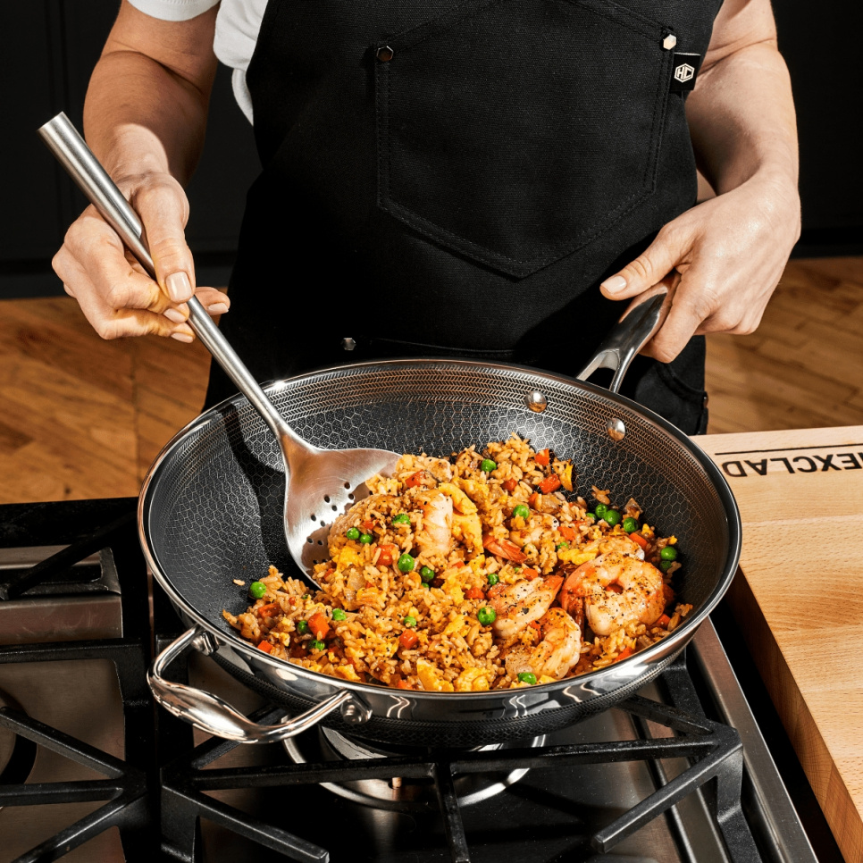 Wokpfanne, antihaftbeschichtet, 30 cm - Hexclad