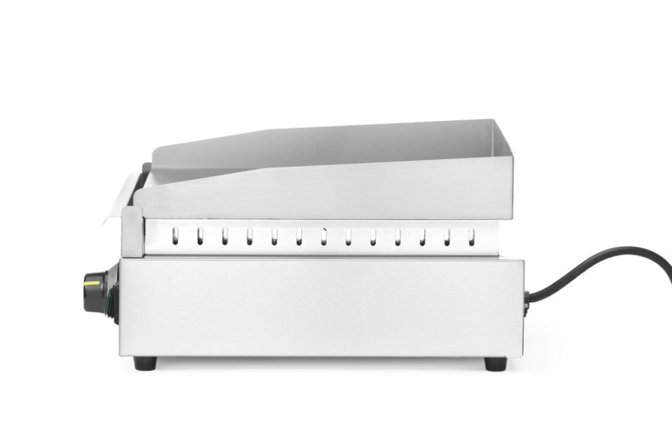 Elektrische Grillplatte 31,6 x 38 cm, Kitchen Line - Hendi