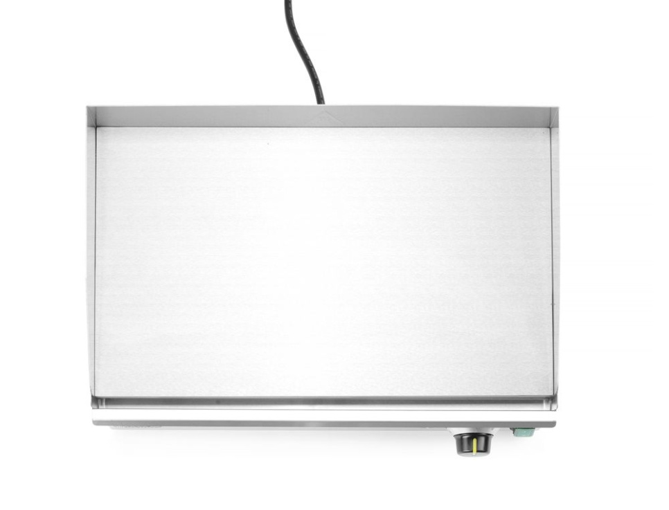 Elektrische Grillplatte 51,8 x 33 cm, Kitchen Line - Hendi