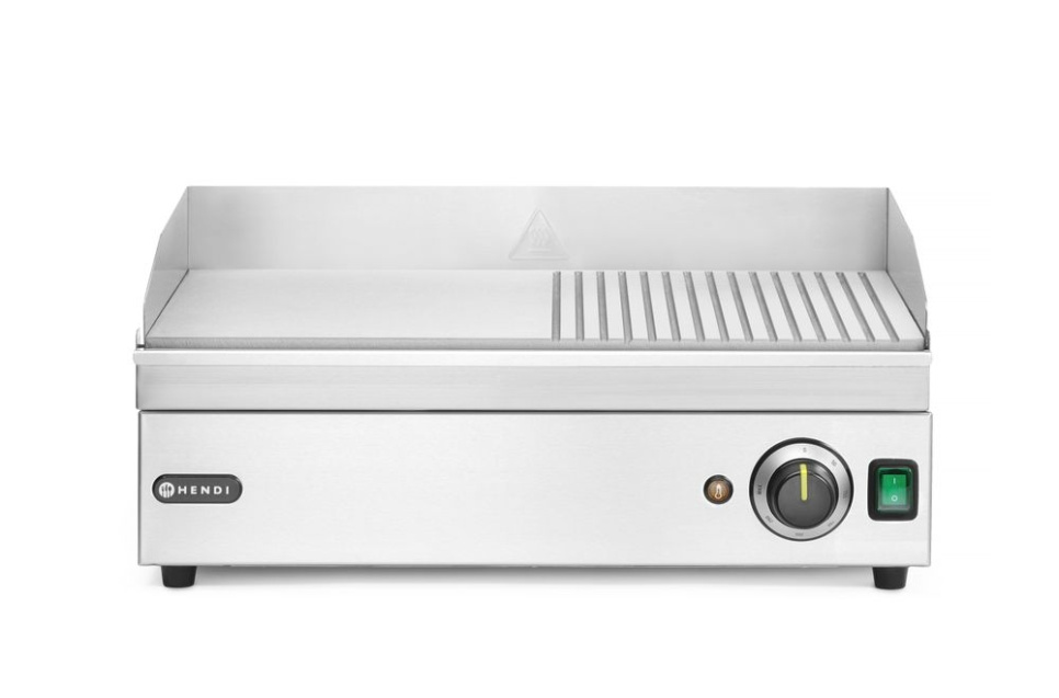 Elektrische Grillplatte 50/50 51,8 x 33 cm, Kitchen Line - Hendi in der Gruppe Küchengeräte / Andere Küchengeräte / Andere Küchengeräte bei The Kitchen Lab (2294-34680)