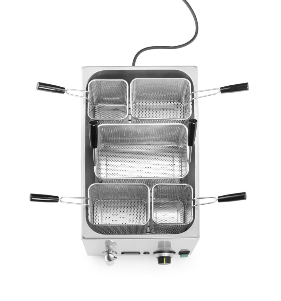 Pastakochgerät, 25 L, 5 Körbe - Hendi