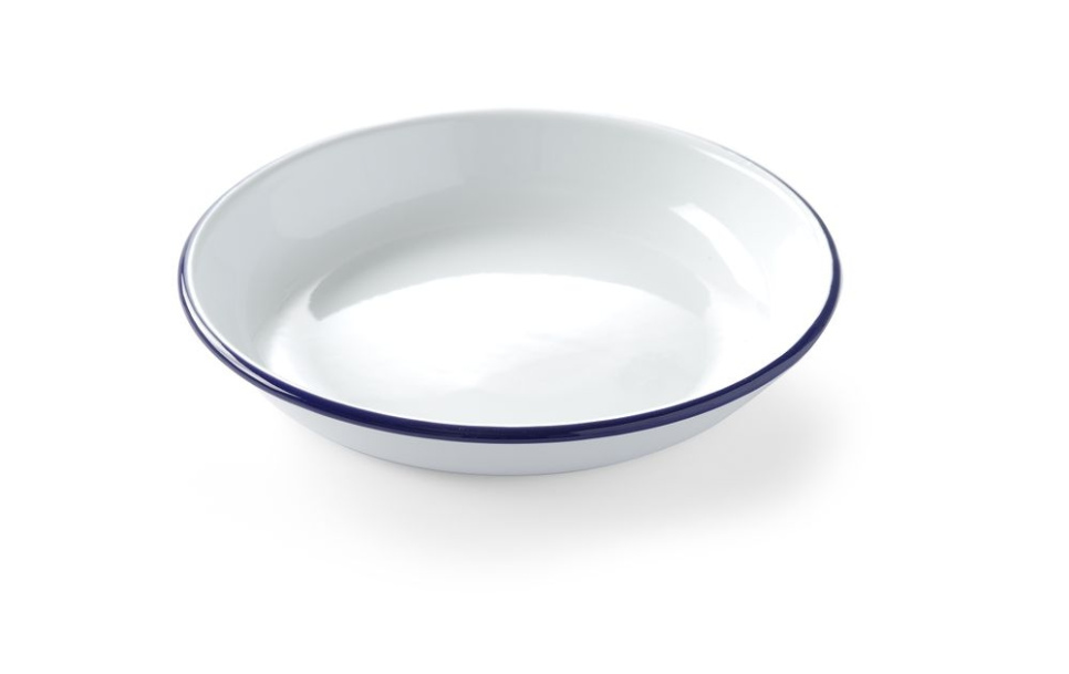 Emaillierter Tiefer Teller, 24 cm - Hendi in der Gruppe Tischgedeck / Teller, Schüsseln & Schalen / Teller bei The Kitchen Lab (2294-34742)
