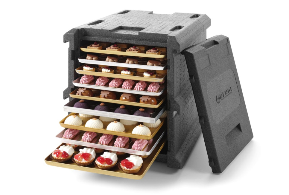 Thermobox mit 9 Schienen, 60x40 cm - Hendi in der Gruppe Kochen / Küchenutensilien / Mise en Place bei The Kitchen Lab (2294-36268)
