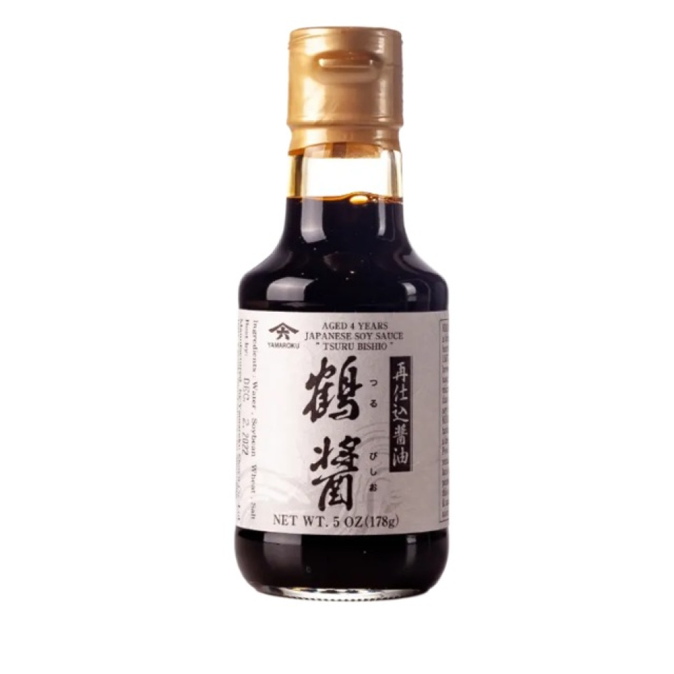 Sojasauce, Tsuru Bishio Saishikomi Shoyu 4 Jahre, 145 ml - Yamaroku in der Gruppe Kochen / Kolonial bei The Kitchen Lab (2301-35500)