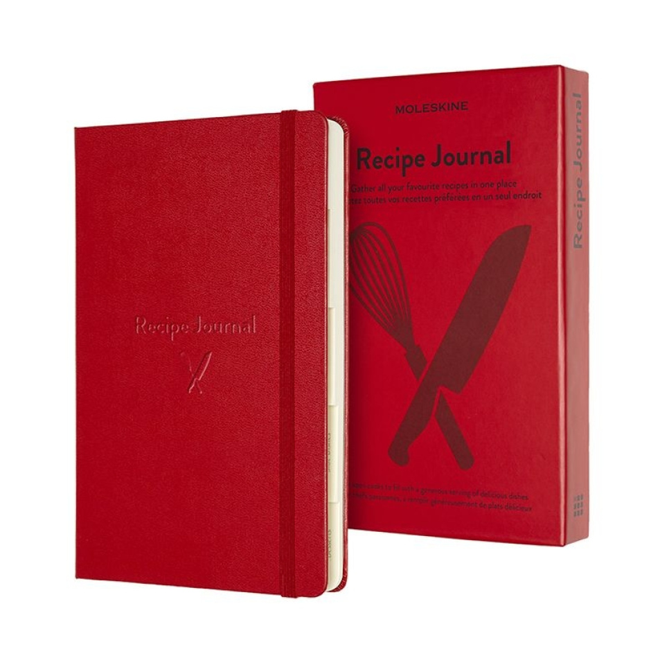 Passion Journal Recipe, Rezeptbuch - Moleskine