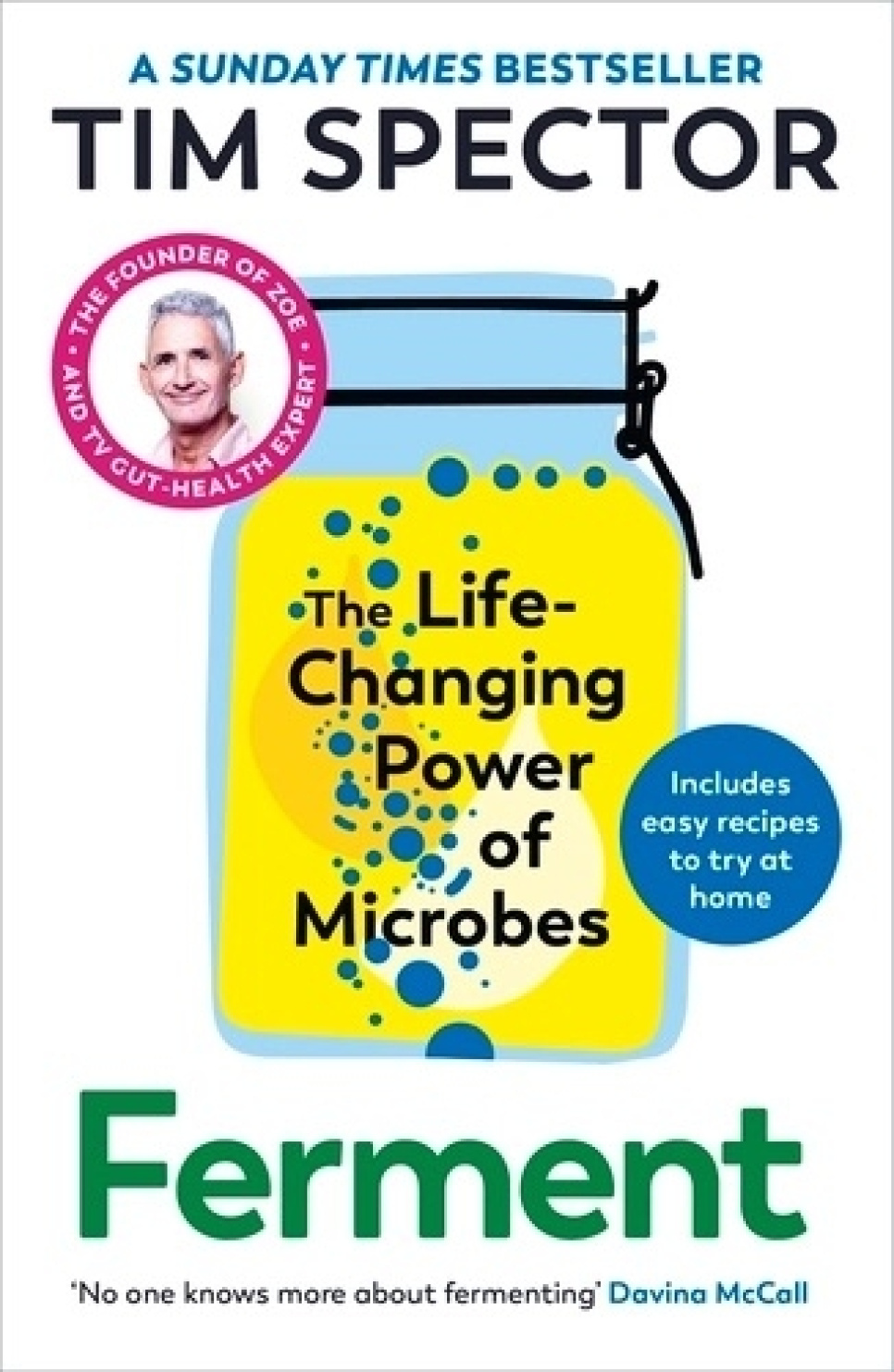 Ferment : The Life-Changing Power of Microbes - Tim Spector in der Gruppe Kochen / Kochbücher / / Fermentieren & Konservieren bei The Kitchen Lab (2304-35925)