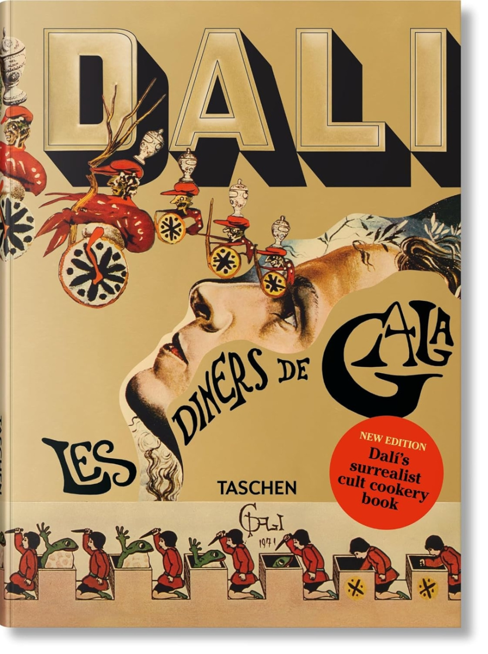 Dalí. Les dîners de Gala - Salvador Dalí in der Gruppe Kochen / Kochbücher / / bei The Kitchen Lab (2304-36055)