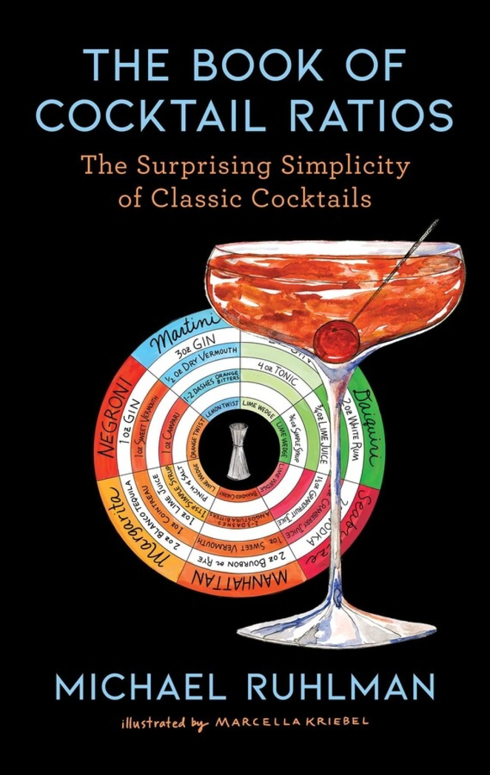 The Book of Cocktail Ratios - Michael Ruhlman in der Gruppe Kochen / Kochbücher / Drinks & Cocktails / bei The Kitchen Lab (2304-36060)