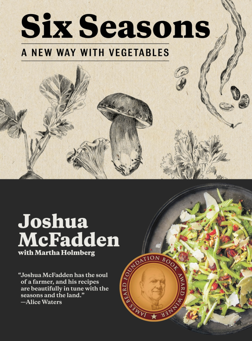 Six Seasons: A New Way with Vegetables - Joshua McFadden in der Gruppe Kochen / Kochbücher / / bei The Kitchen Lab (2304-36069)