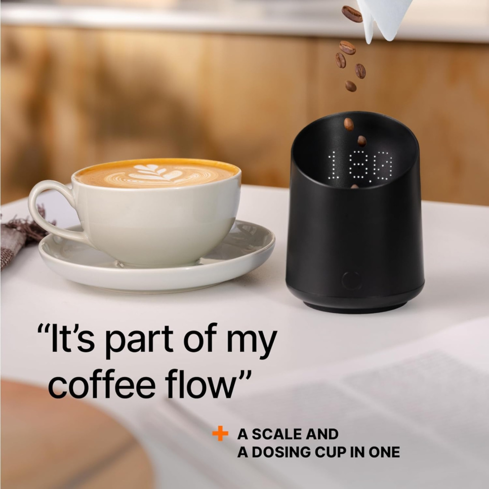 Subminimal SubScale Espressowaage, schwarz