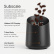 Subminimal SubScale Espressowaage, schwarz