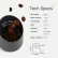 Subminimal SubScale Espressowaage, schwarz