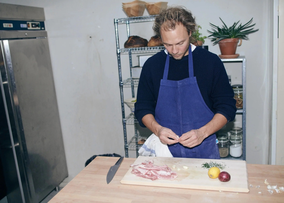 Schürze, Blau - Veark