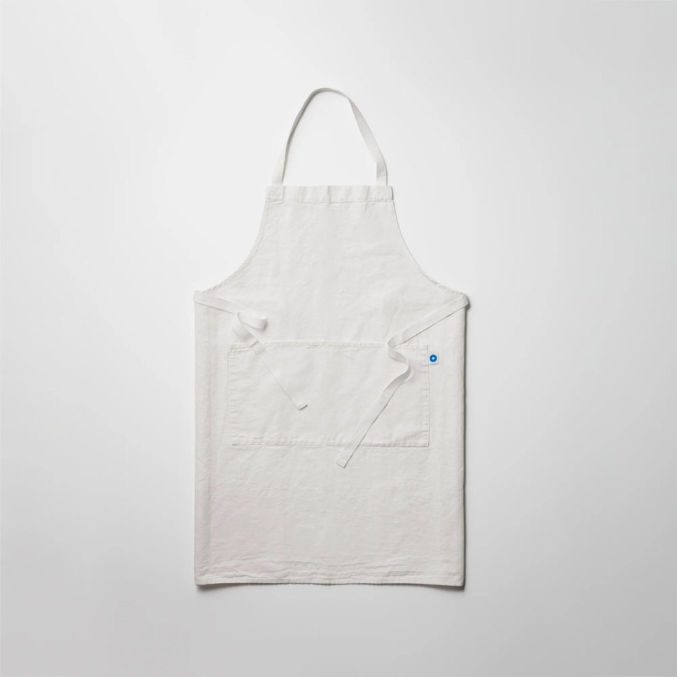 Schürze, Weiß - Veark in der Gruppe Kochen / Küchentextilien / Die Schürzen bei The Kitchen Lab (2324-36550)
